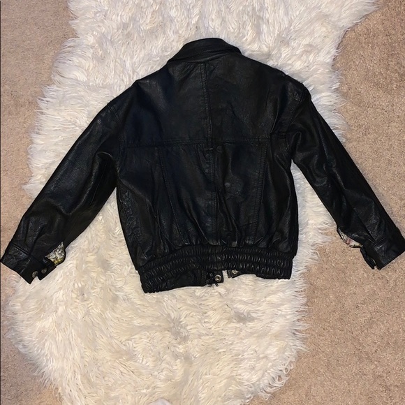 Leather Jacket in Black - Picture 2 of 5